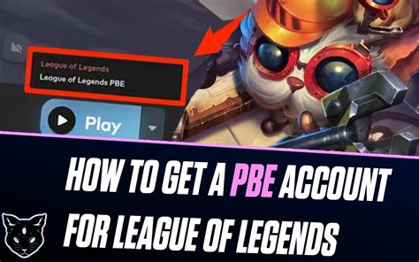 league pbe account|How to get a PBE account for League of Legends